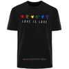 Love Is Love Graphic Print Tshirts For Unisex Unisex Casual Fashion Funny Summer Comfort Tops Crew Neck Short Sleeve Cotton Tees