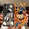 Magnetic Cute Astronaut Pattern Phone Case For Samsung Galaxy S26 S25 S24 S23 Ultra S25 FE A57 A56 A37 A17 A55 A26 A36 A35 Cover