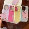 Liquid Silicone Solid Color Love Apple 15 Mobile Phone Case Suitable for IPhone14promax New Style Anti Fall 13 Girls