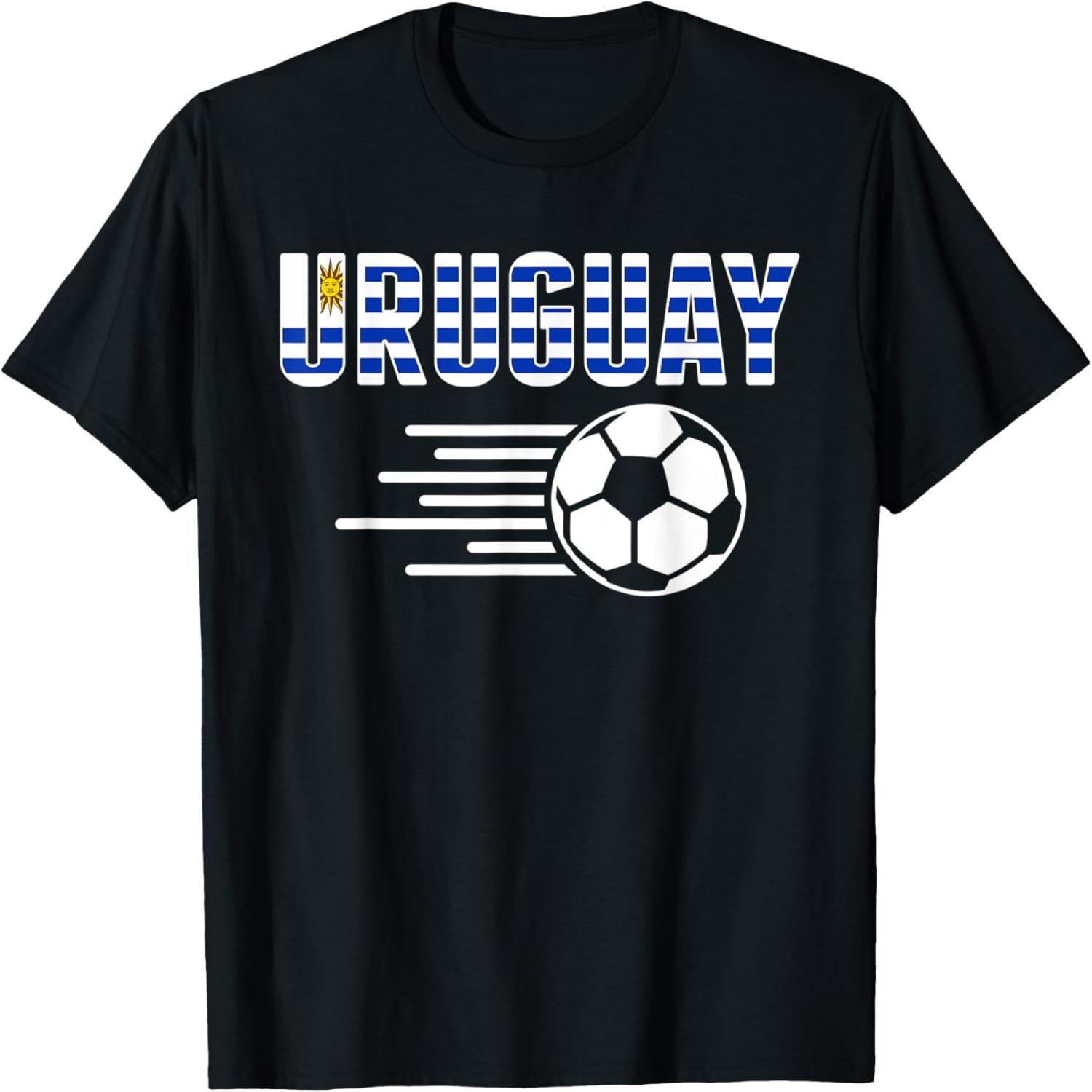 Proud Uruguay Soccer Fans Jersey Support Uruguayan Football T-Shirt S