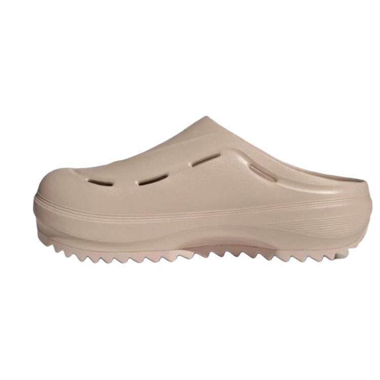 New Adidas OZWAVE CLOG Abrasion Resistant Slip Resistant Wrap Toe Slippers Unisex Gray Tan Brown JR6759