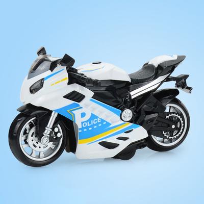 Schickes 3D-Effekt-Nachbildungs-Lernspielzeug für Kinder Motorradmodell Frühes Lernspielzeug Heimgebrauch Kindermotorrad