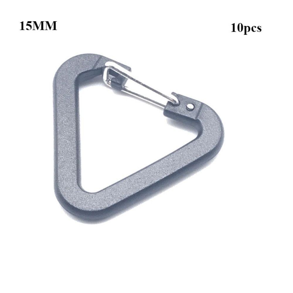 

High Quality Triangle Carabiner Plastic 15/20mm Outdoor Snap Clip Tool Accessories Outdoor Tool