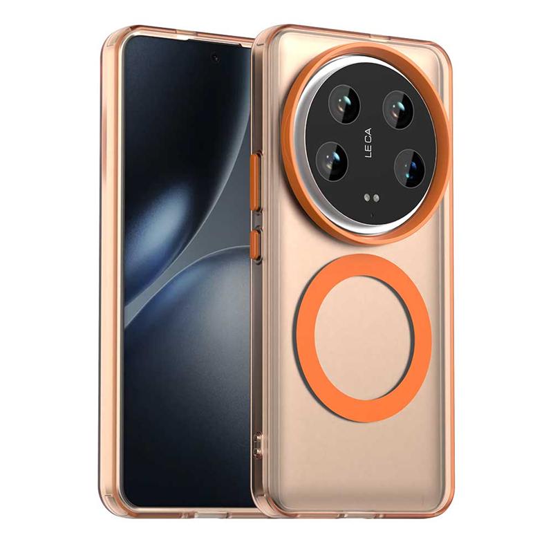 Průhledný kryt pro Xiaomi 14 Ultra Kryt pro Xiaomi 14 Ultra Magnetická adsorpce Bezdrátové nabíjení Kryt pro Xiaomi 14 Ultra Kryt
