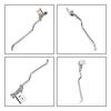 Motorcycle Rear Back Foot Brake Pedal Lever Parking Foot Stand For 2-Stroke 47CC 49CC For Motocross Bikes Motorcycle Parts