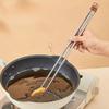 316 Stainless Steel Long Chopsticks Frying High-temperature Resistant Tableware Kitchen Hot Pot Anti-scald Serving Chopsticks