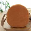 Thickened Plush Animal Pouch Soft Cartoon Shoulder Bag Storage Bag Capybara Crossbody Bag  Daily