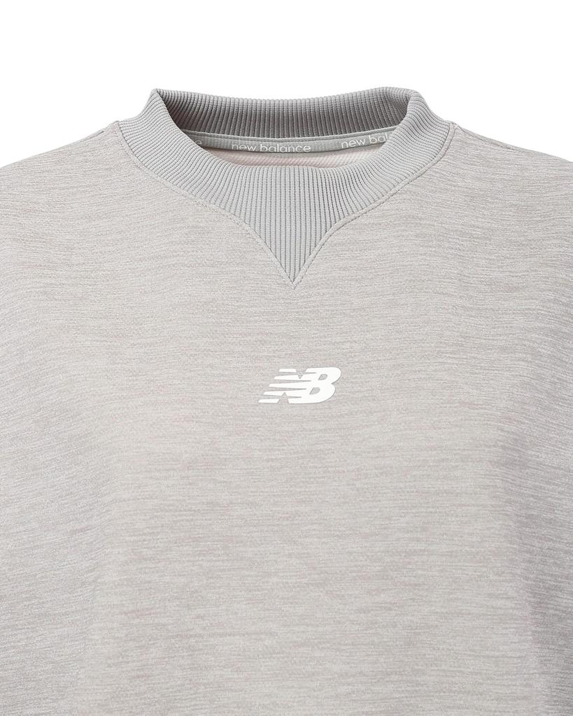 Golf Crew Neck Sweatshirt 3 [New Balance] Women's (Stretchy/Shape Retention) / 012-5162502 020_Gray [LL]