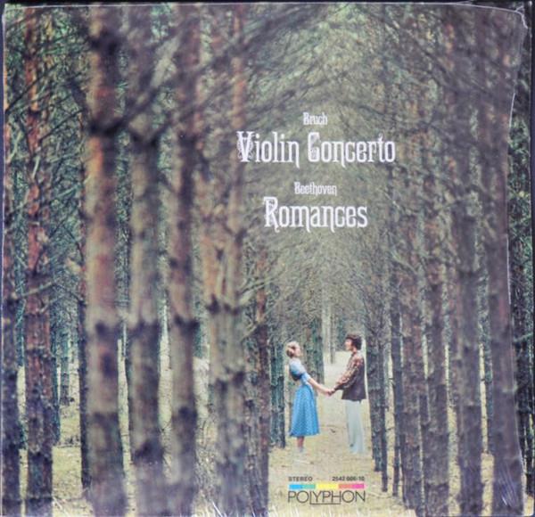 

LP Record MAX BRUCH LUDWIG VAN BEETHOVEN Bruch Vioin Concerto Beethoven Roma 2542006 Polyphon Germany Classical Used