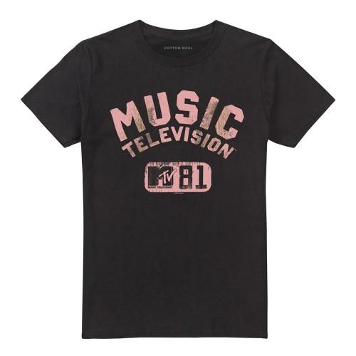 MTV Unisex Adult Music Television Athletic T-Shirt
