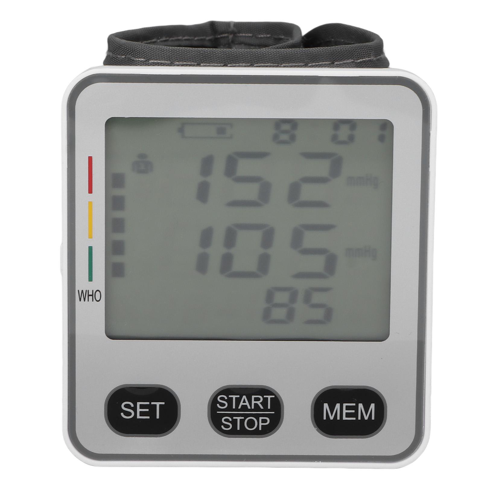 

Автоматический тонометр с ЖК-дисплеем, голосовой функцией, маленький цифровой запястный сфигмоманометр