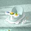 Infant Bathtub Seats for Sit-Up Bathing Baby Bath Seats with Bottom Suction Cups Provides Backrest Support Easy Remove