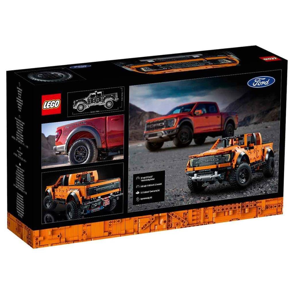 LEGO Technic Ford Raptor 42126 Toy Block Present STEM Educational Truck Boys Adults F-150