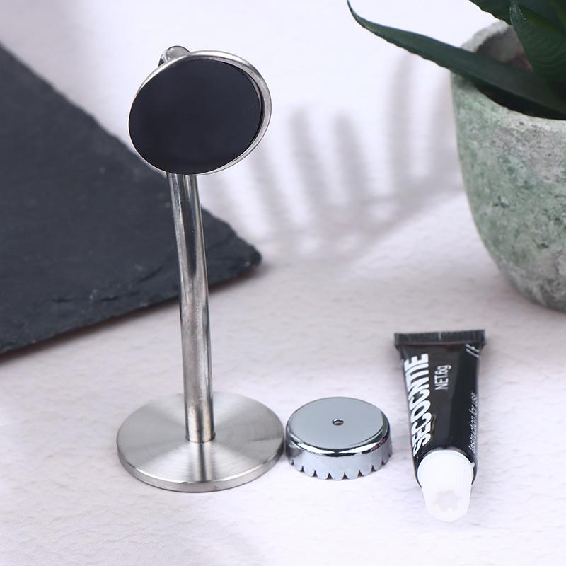 Wall Mounted Stainless Steel Magnetic Soap Holder Bathroom Kitchen Drain Soap Holder No-drill