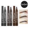 3 Fork Eyebrow Pencils
