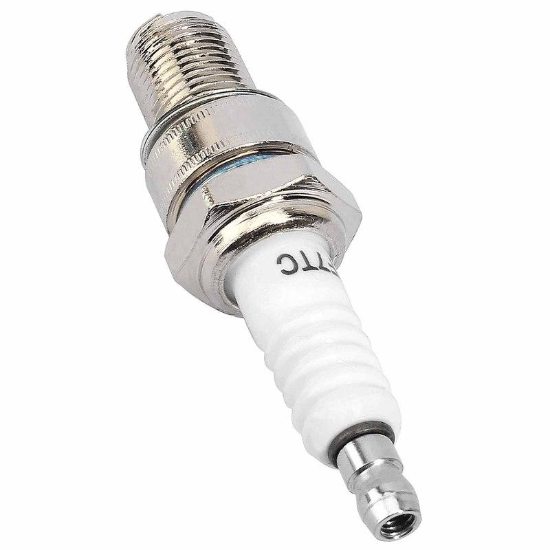 10X Spark Plug F7TC GX120 GX160 GX200 GX240 GX270 GX340 GX390 Generator Lawnmower Tractor Rototiller Water Pump Gokart Mini Bike