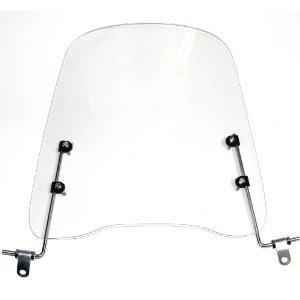 Frans Einfach zu montierendes Windschild für Roller und Mopeds, 42 cm hoch, 3 mm dick [Parallelimport]