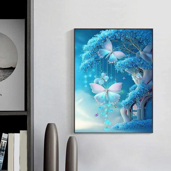 Pittura con strass Paesaggio 5D Trapano completo Strass lucido Colorato Fai da te Artigianato d'arte Lavoro manuale Decorazione della parete di casa Kit di pittura a mosaico con strass