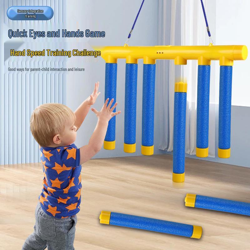 Children's Sensory Grab Stick Game - Eye-Hand Coordination & Parent-Child Interaction Toy