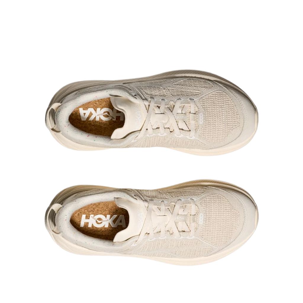 HOKA Clifton One9 BP Alabastro Sneakers Unisex Crema Azzurro 1162135-ACL