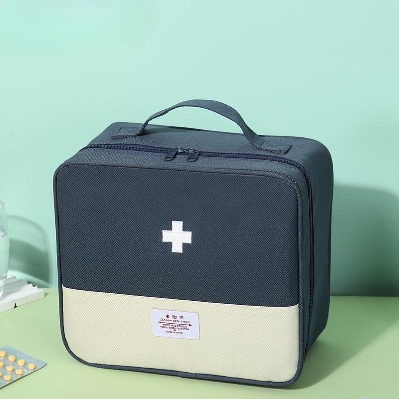 Outdoor Erste Hilfe Notfall Medizinische Tasche Medizin Medikament Pillendose Camping Zuhause Auto Überlebensset Notfalltasche Kleine Oxford Tasche