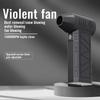 New 2026 Portable 130,000 RPM Turbo Fan Handheld Hair Dryer Mini Power Tool with LED Power Display Is Suitable for Use In Cars Computers, Pet Hair