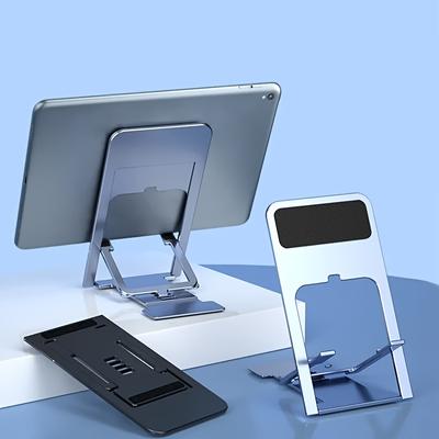 1 soporte universal de escritorio para teléfono móvil, soporte ajustable para tableta, soporte de mesa plegable para teléfono móvil