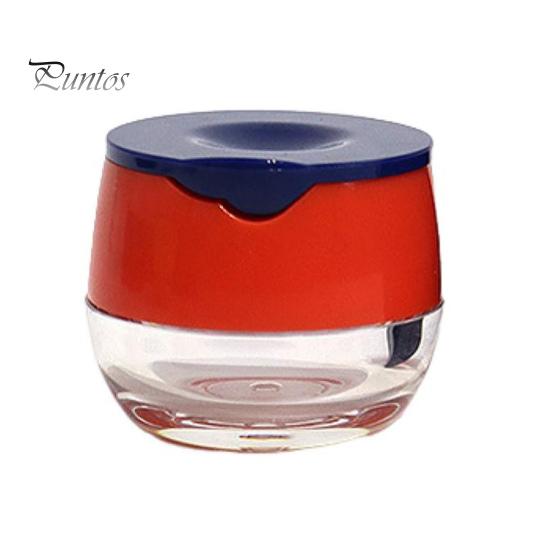 

Контейнеры для бальзама для губ, прозрачные мини-баночки, откидная крышка, футляр для косметики, легкий портативный дорожный маленький бальзам для губ красный