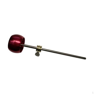 Bass Drum Pedal Beater Head, Praktisches Musikinstrument, Ersatz aus Aluminiumlegierung, Langlebig
