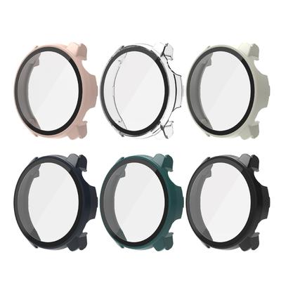 Smartwatch Rahmen Gehäuse Gehärtetes Glasfolie PC Abdeckung Geeignet für Coros Pace 2 Bildschirm Stoßstange-Schale Schutz-Stoßfest