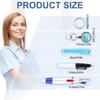 Versatile Nurse Pen Set with Secure Retractable Mechanism Quick Access Nursing Pen for Hospital and Student Hospital Use