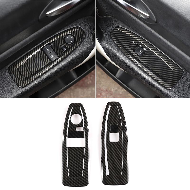 ABS Carbon Fiber Car Center Control