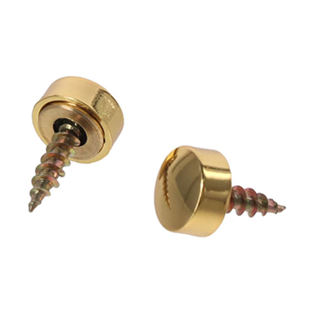 8 buc. Acoperitoare Fixatoare Oglindă Aurie 12mm Capace Șuruburi Șuruburi Oglindă Acoperitoare Decorative Capace Măsuțe de Ceai