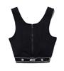 UFC SPORT Ufc Move Slim Fit Front Zipper Bra Top (W) Black U4Slt3230Bk