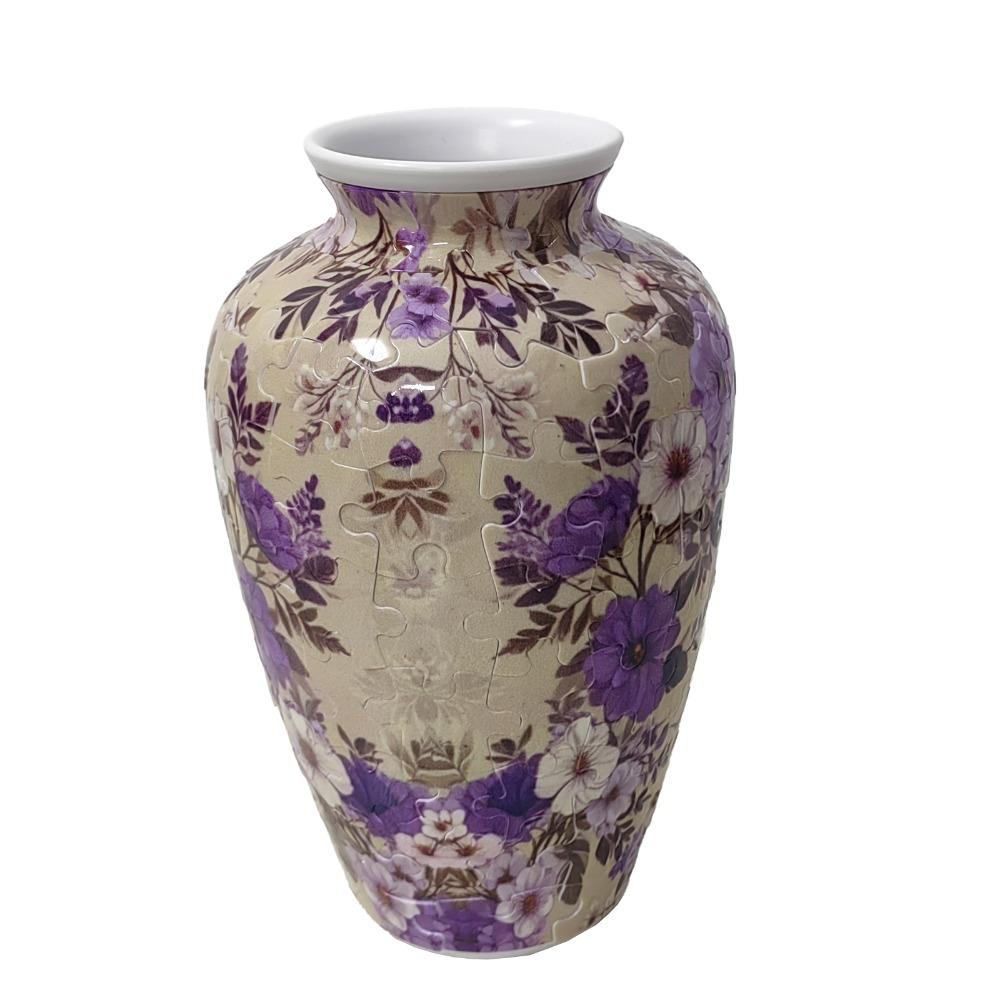 Waterproof 3D Puzzle Vase Creative Home Decoration Vase Crafts Flower Vase Jigsaw  Kids Toys