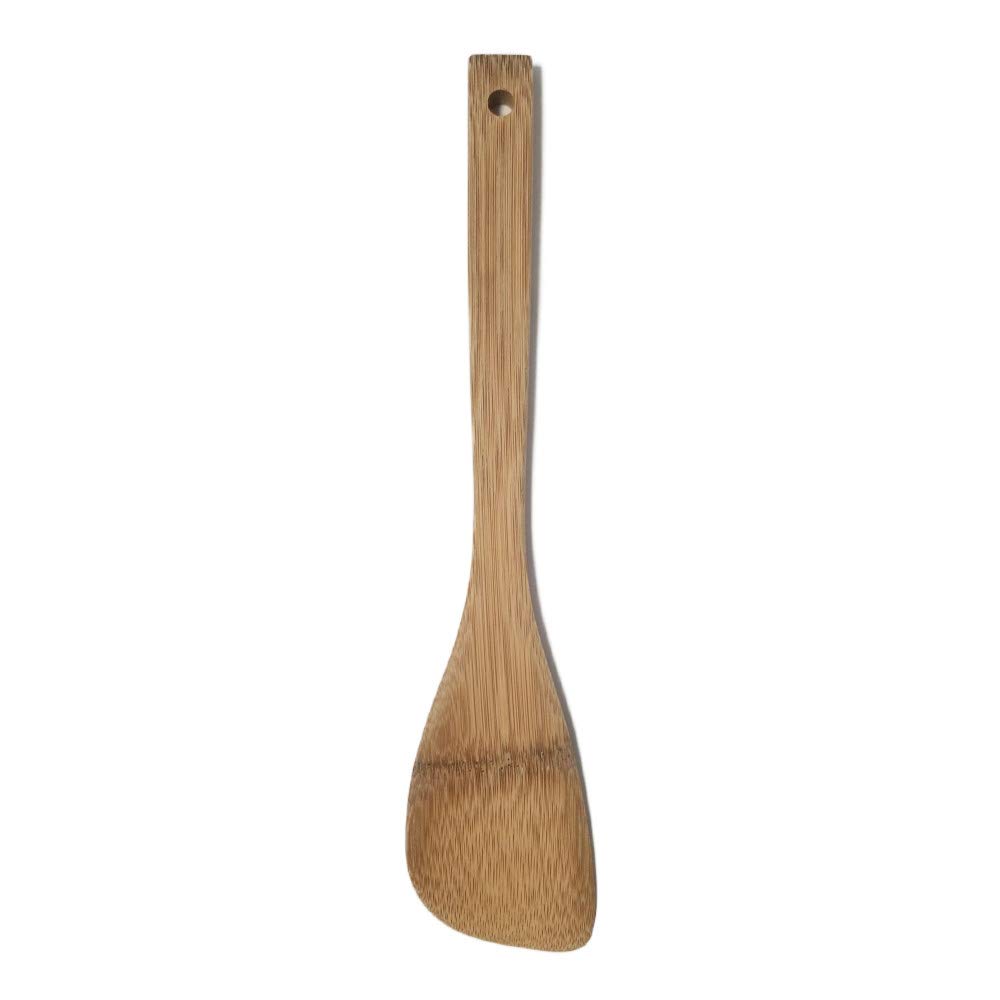 Kikusui Unpainted Japanese Smooth Bamboo Turner (Left-Handed)