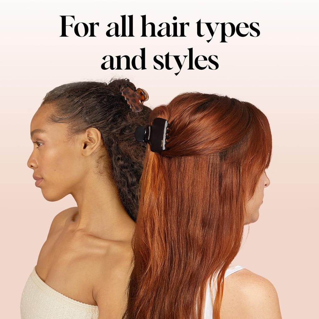 Claw Clips for Women - Strong Hold & Stylish Glossy Puffy Design Hair Accessories | Ideal for Girls and Women with Thick & Thin