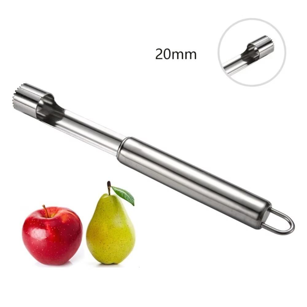 

Portable Removable Core Stainless Steel Kitchen Gadget Hawthorn Red Date Apple and Cherry Longan 2cm