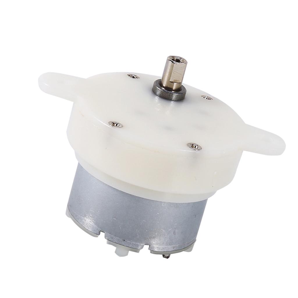 High Torque 12v DC Motor Slow Speed Electric Motor Gearbox 3RPM 4mm Shaft Diameter Micro Motor