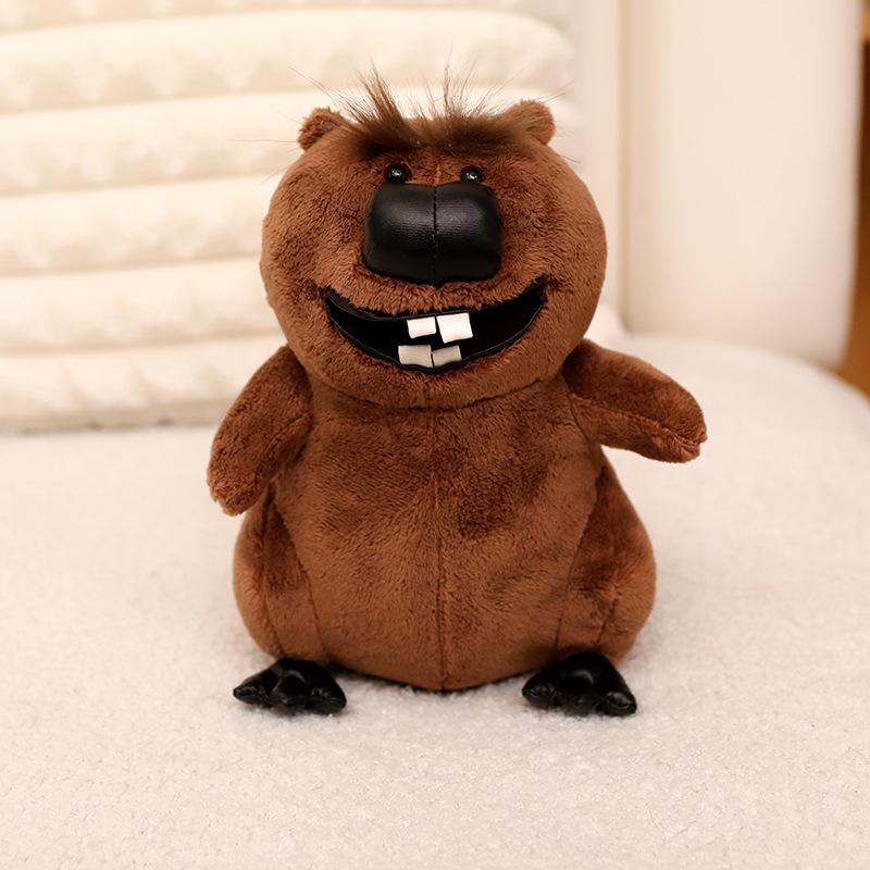 

Toy Plush Animal Doll Cartoon Groundhog Home Decor Gift Pp Cotton 22cm/8.66in