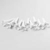 10pcs Golf Dings Plastic Ball Studs Four Corners 83/70mm Zero Resistance Golf Supplies