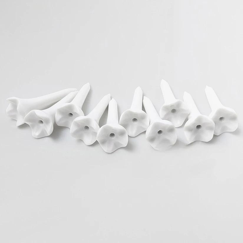 10pcs Golf Dings Plastic Ball Studs Four Corners 83/70mm Zero Resistance Golf Supplies