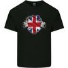 Union Jack Flag Ripped Torn Gym British UK Unisexs Light Cotton TShirt