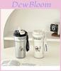 Cute Cat Coffee Cup With Insulated Stainless Steel Design For Home Office Use