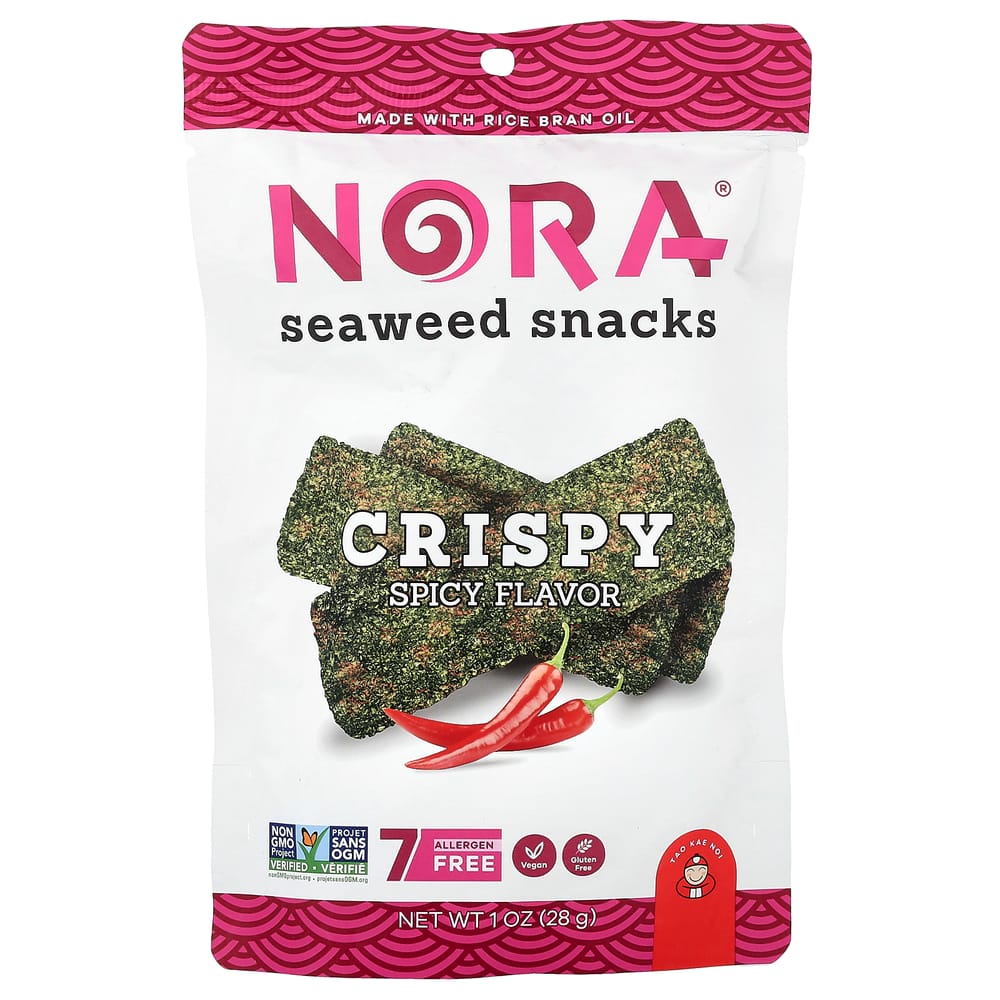 iHerb Crispy Spicy Seaweed Snack 32g (1.13oz)
