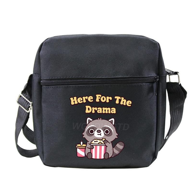 New student fashion shoulder bag personalized printing children's portable multifunctional messenger bag