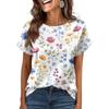 Women's Fashionable Casual Vintage Printed Top