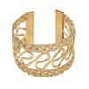 Metal Hollow Bracelet European and American Style Arm Ring Geometric Exaggerated Design Jewelry Fashion Simple Versatile Accessories