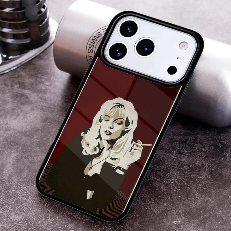 Fire Walk With Me Twin Peaks Phone Case for iPhone 17 16 15 Pro Max Air 14 13 12 11 Plus Shockproof Cover