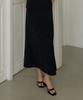 REORG Gir Dart Long Skirt Navy